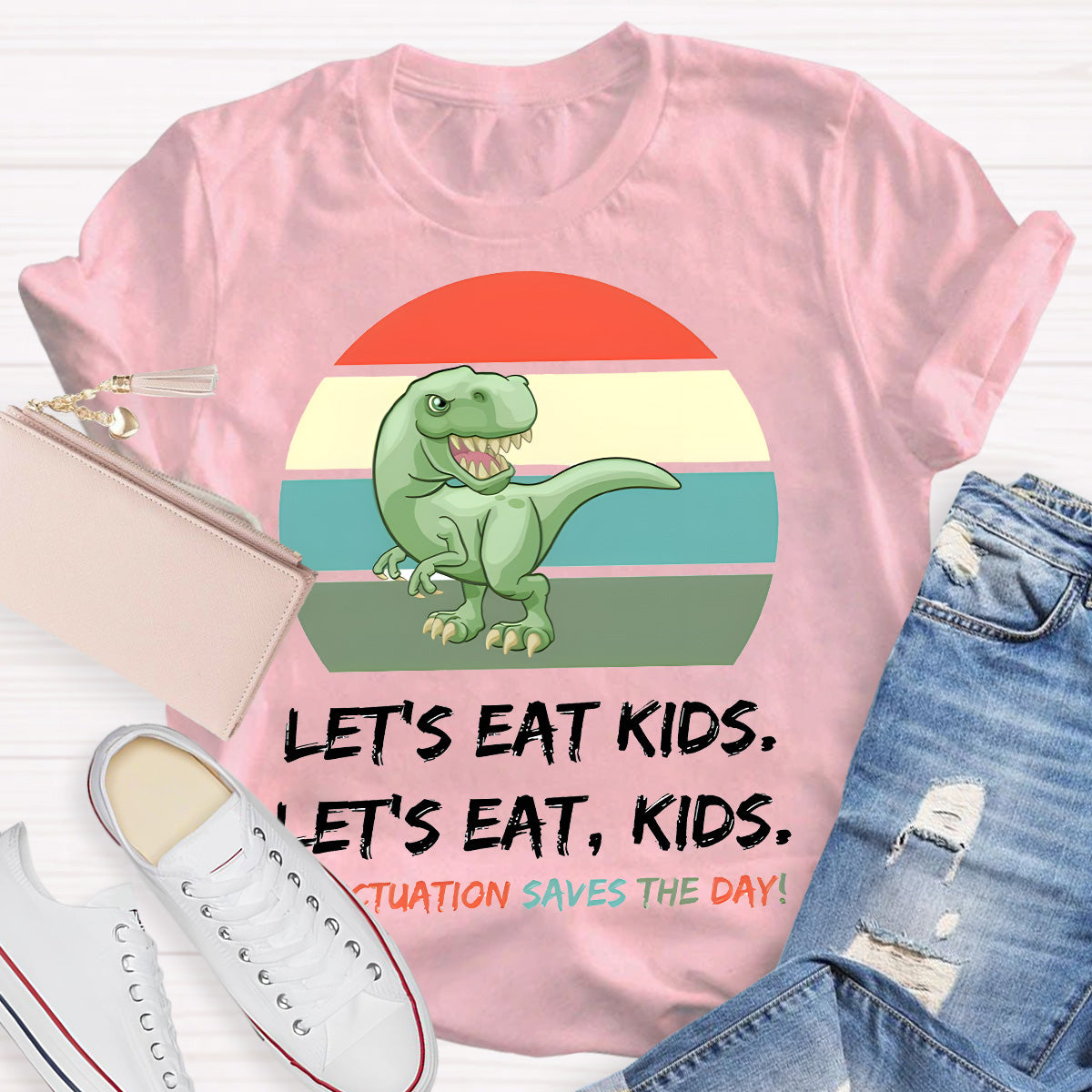 Dinosaur Teacher T-Shirt