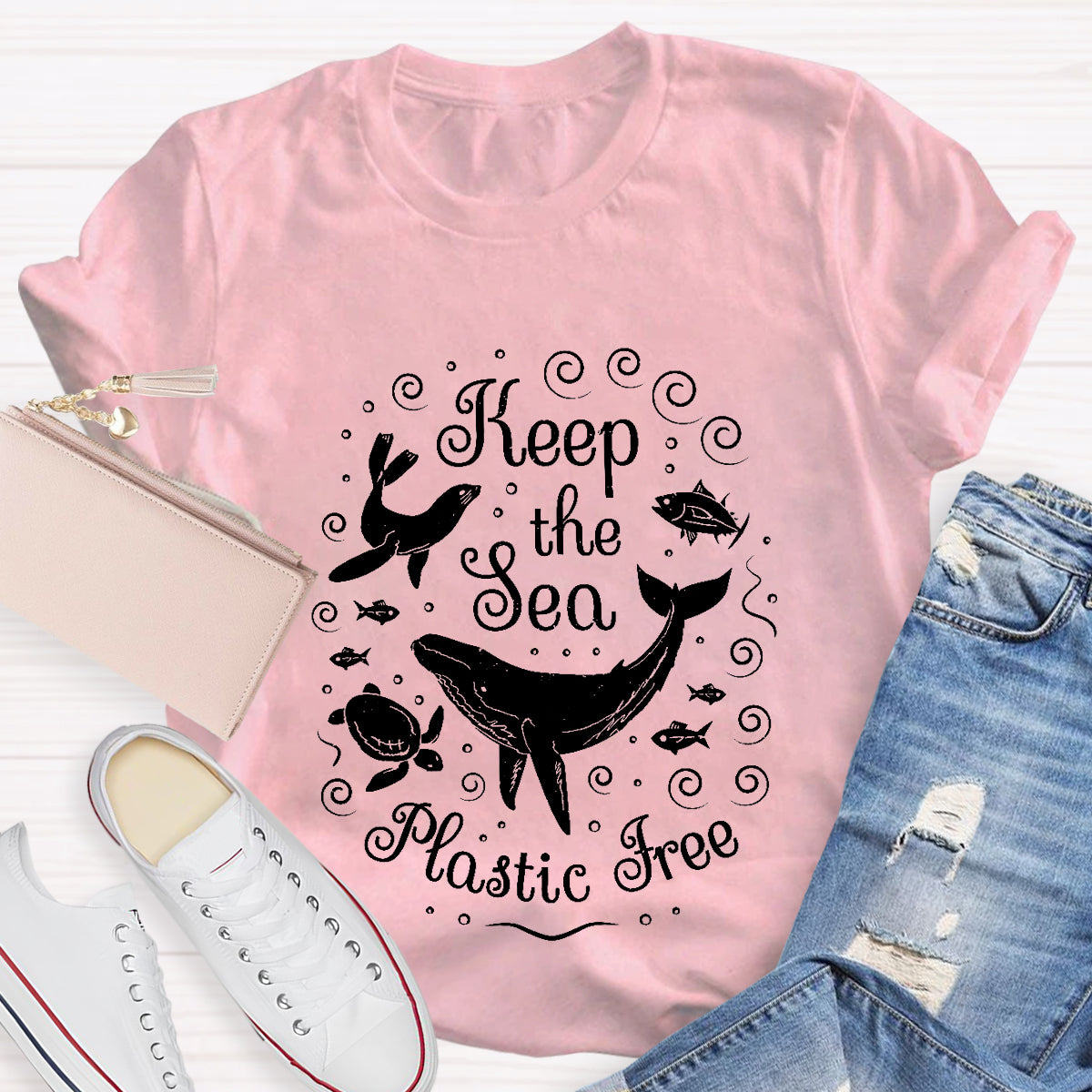 Keep The Sea Plastic Free T-Shirt