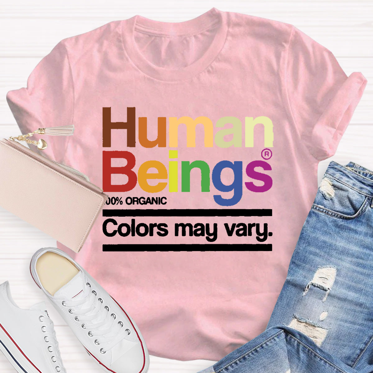 Human Beings Teacher T-Shirt