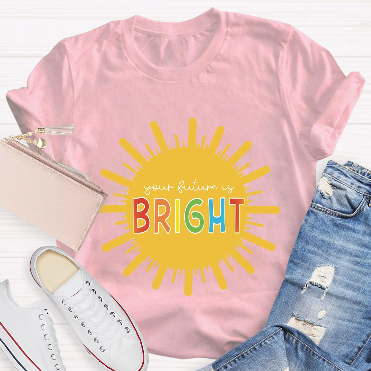 You Future Is Bright Teacher T-Shirt