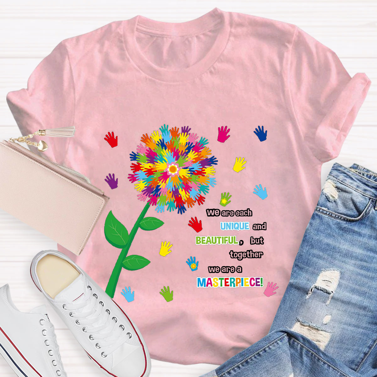 We Are Each Unique And Beautiful T-Shirt