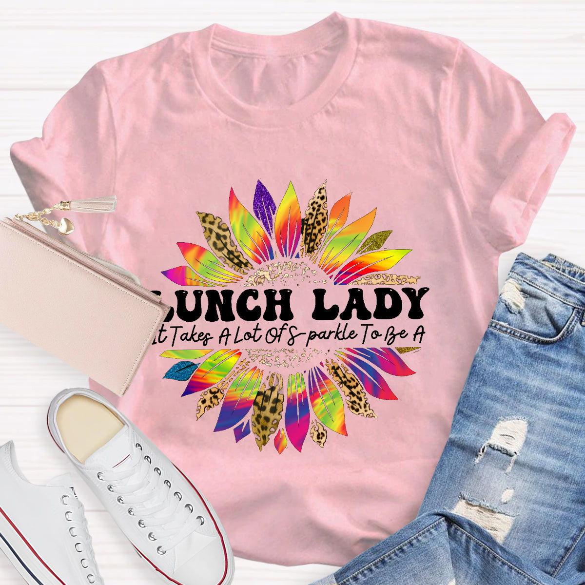 It Takes A Lot Of Sparkle To Be A Lunch Lady T-Shirt