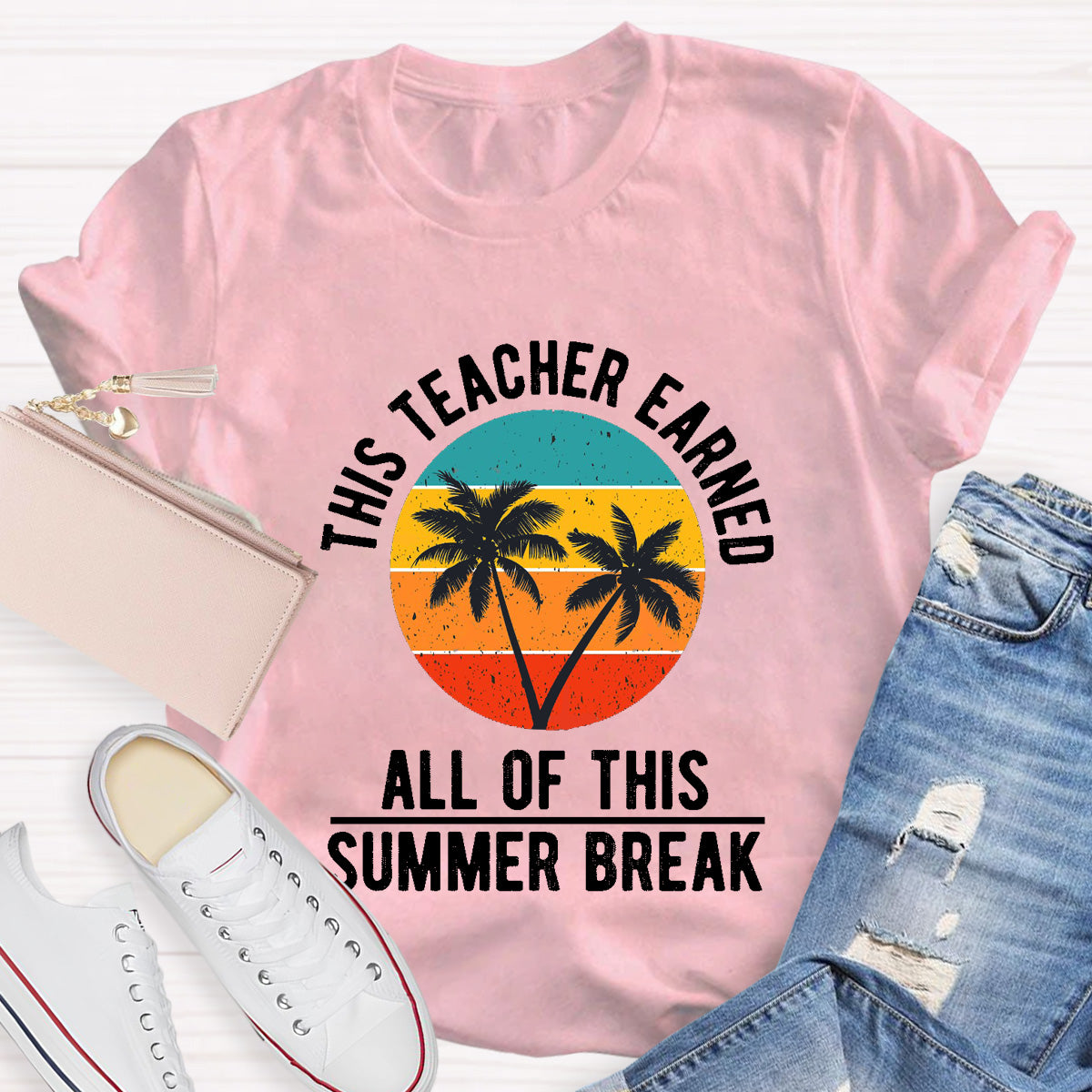 All Of This Summer Break Teacher T-Shirt