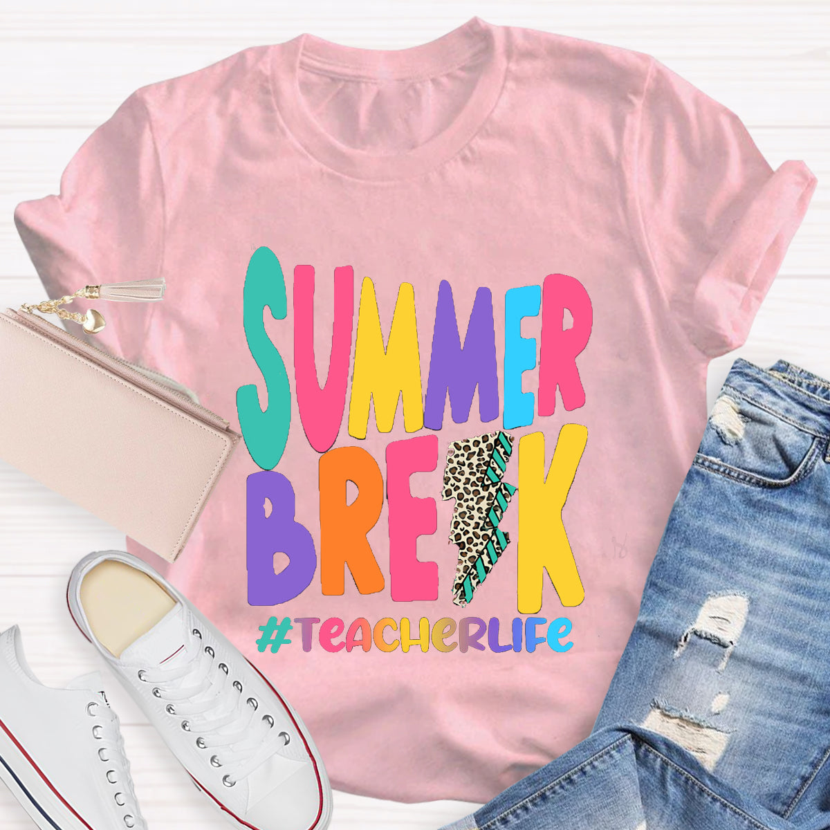 Summer Break Teacherlife T-Shirt