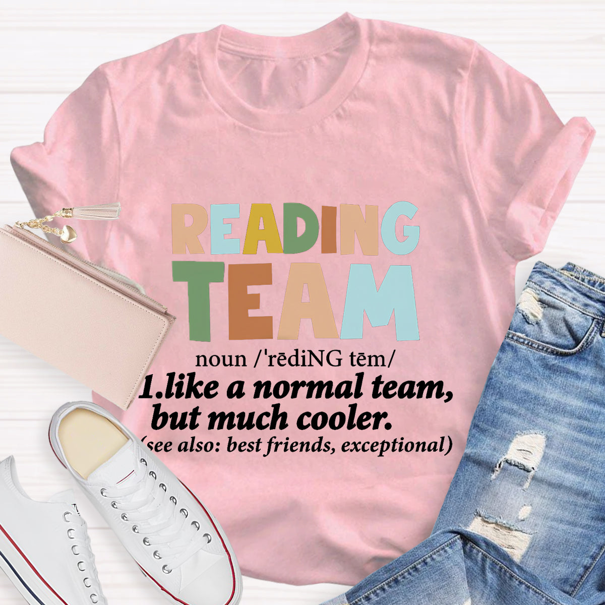 Reading Team Like A Normal Team But Cooler T-Shirt