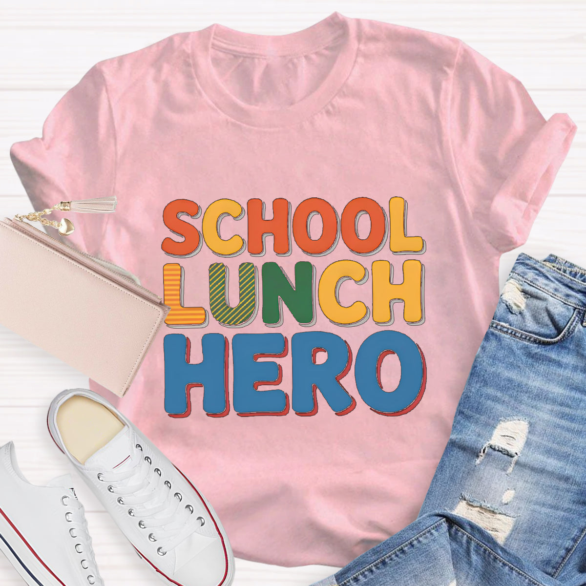 School Lunch Hero T-shirt