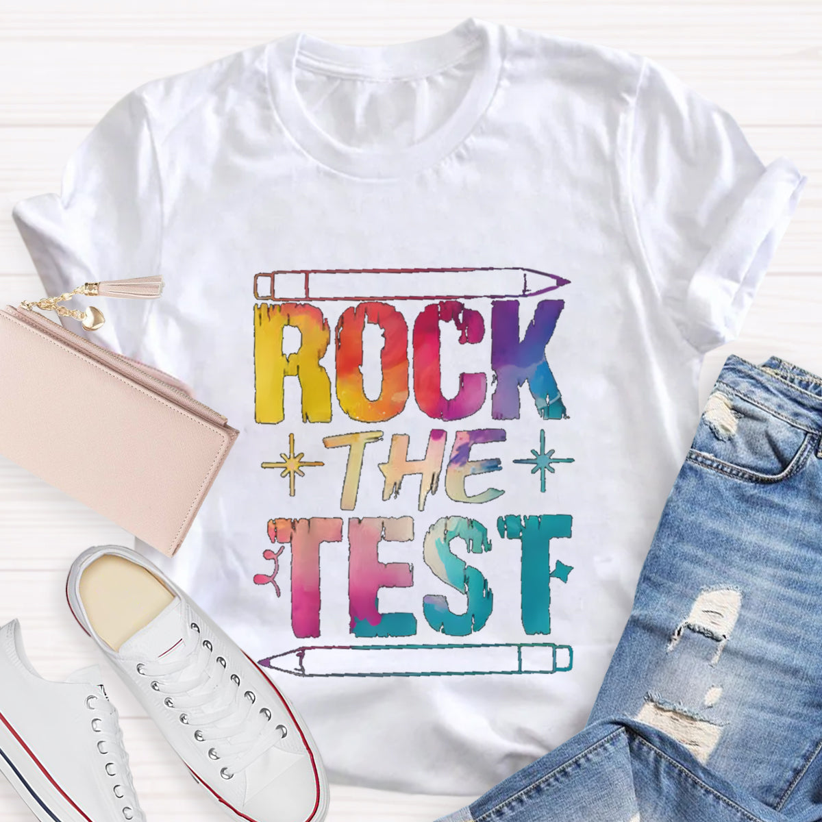 Rock The Text Teacher T-Shirt