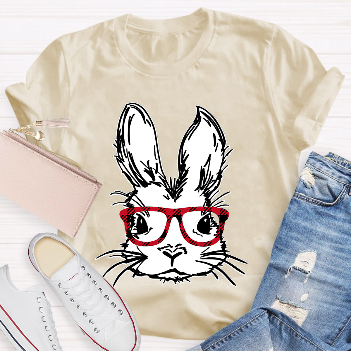 Glasses Bunny T-Shirt
