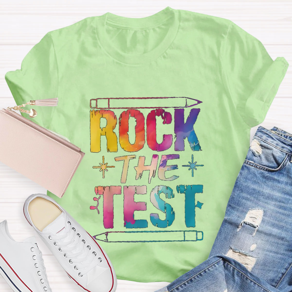 Rock The Text Teacher T-Shirt
