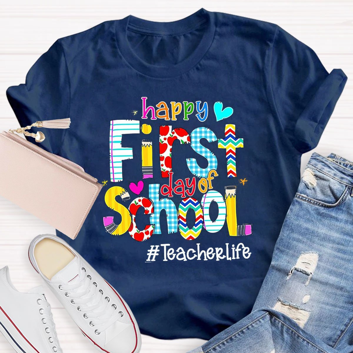 Happy First Day Of School T-Shirt