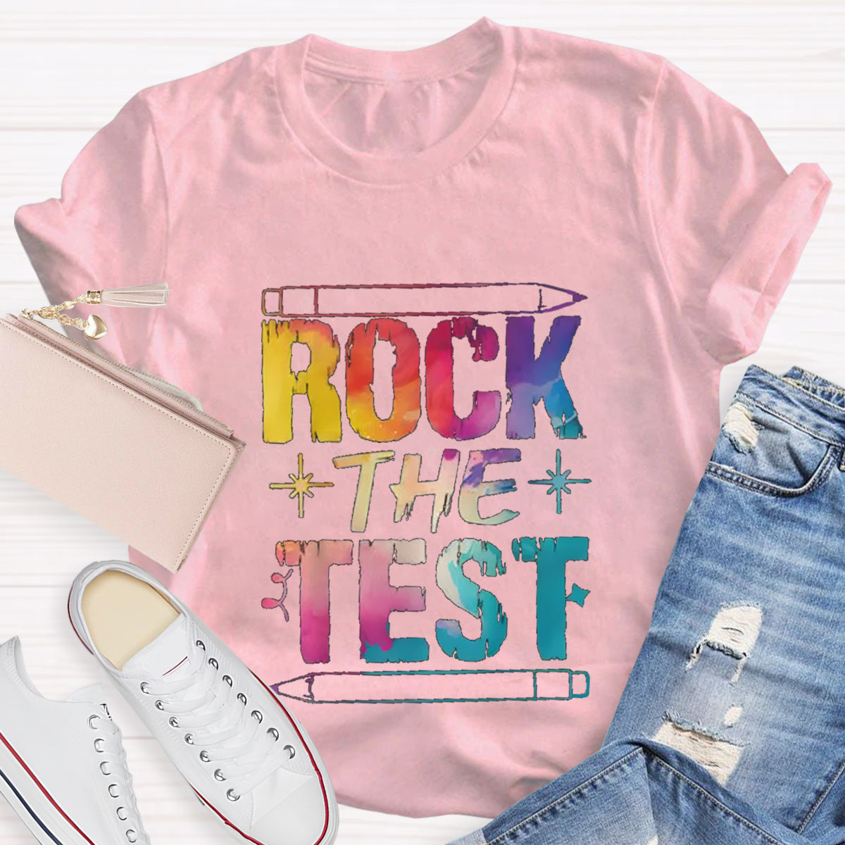 Rock The Text Teacher T-Shirt
