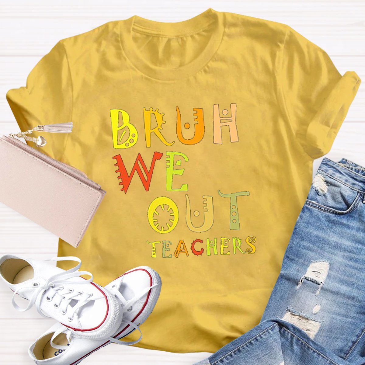 Bruh We Out Last Day Of School Teacher T-shirt