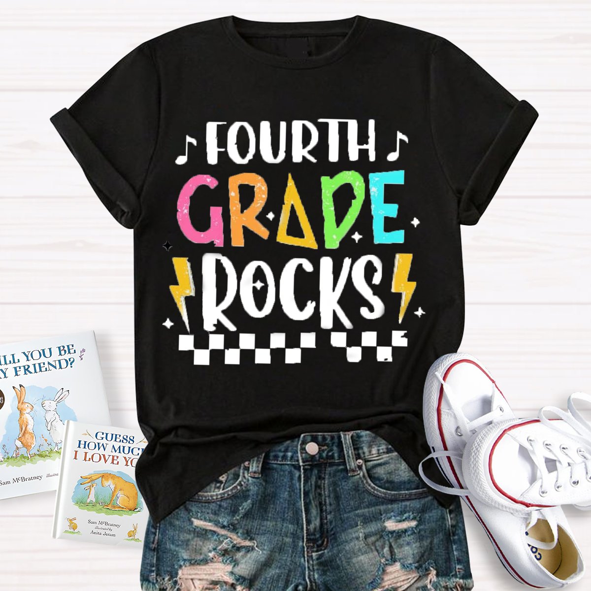 Personalized Grade Rocks Teachers Back To School Shirts