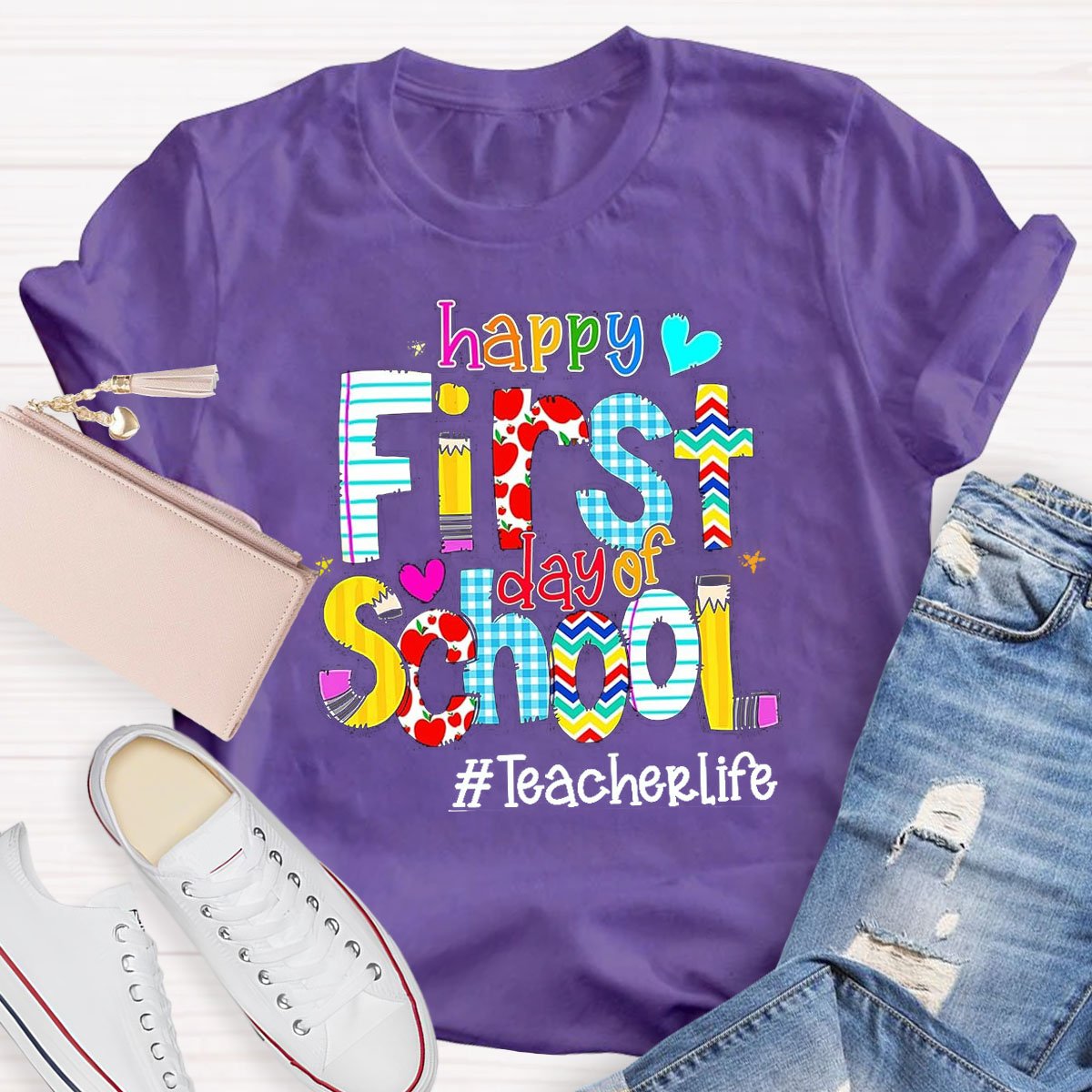 Happy First Day Of School T-Shirt