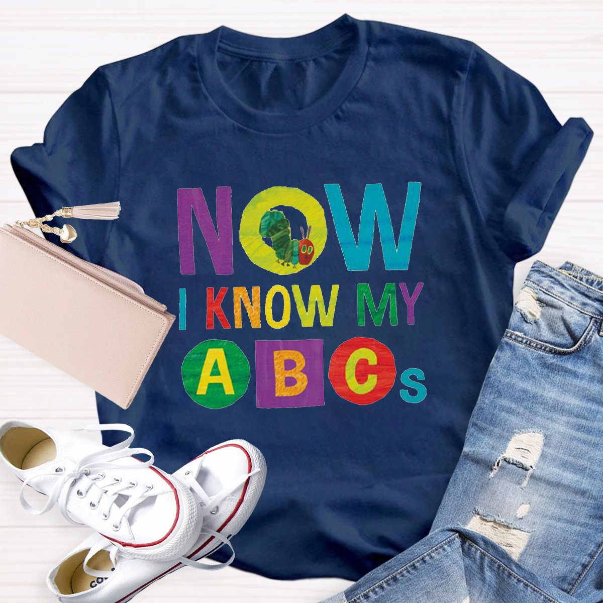 Now I Know My ABCs Teacher Shirt