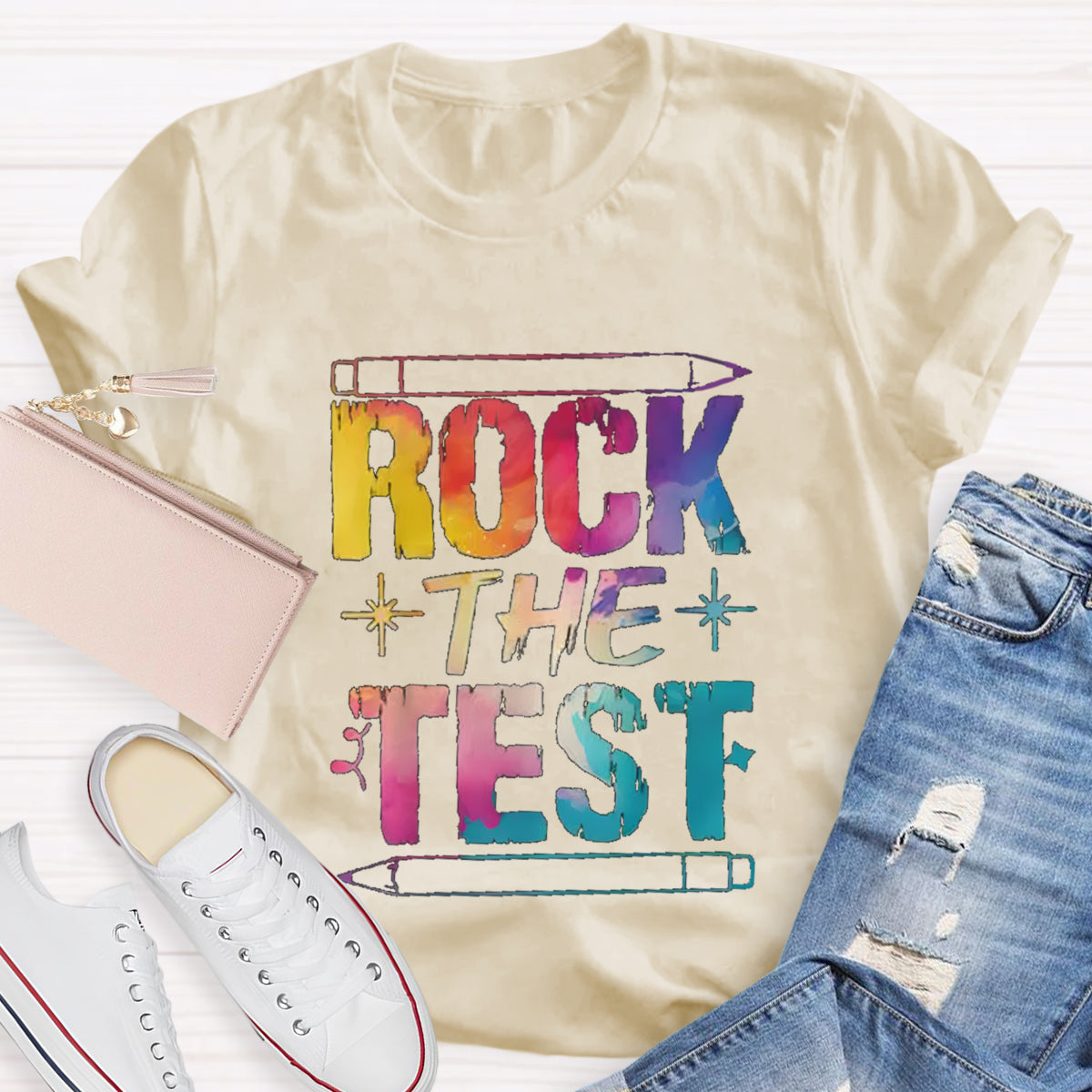 Rock The Text Teacher T-Shirt