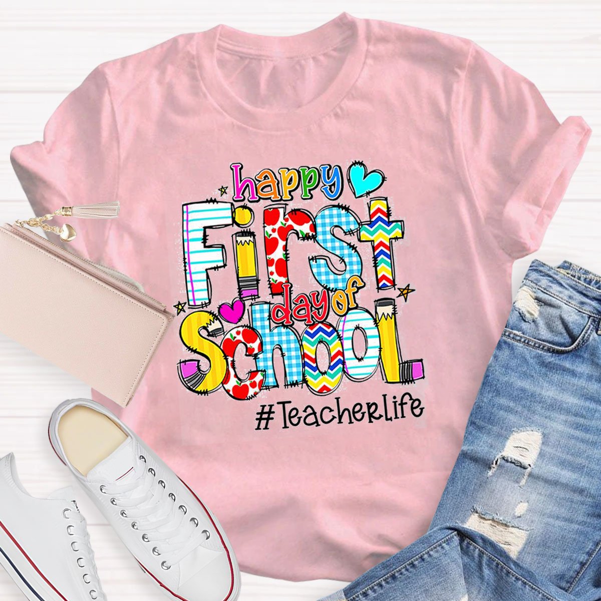 Happy First Day Of School T-Shirt