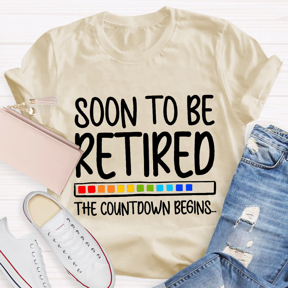 Soon To Be Retired The Countdown Begins Retirement T-Shirt