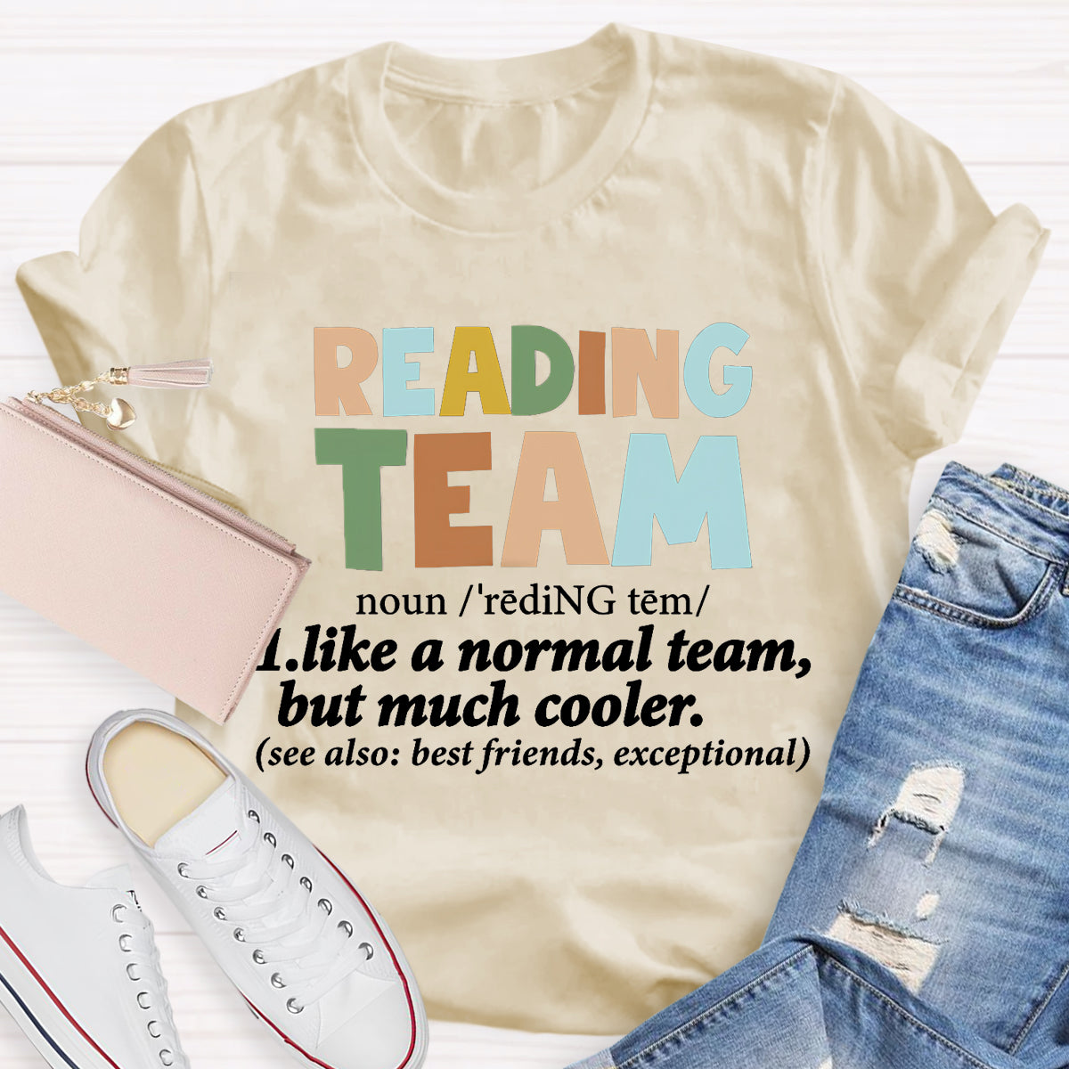 Reading Team Like A Normal Team But Cooler T-Shirt