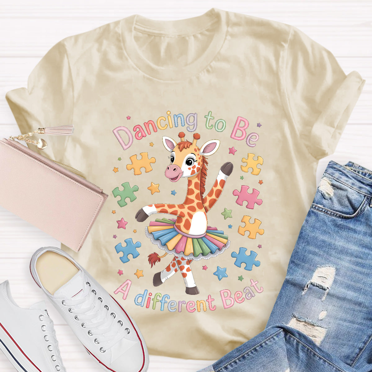 Dancing To Be A Different Beat Dance Teacher T-Shirt