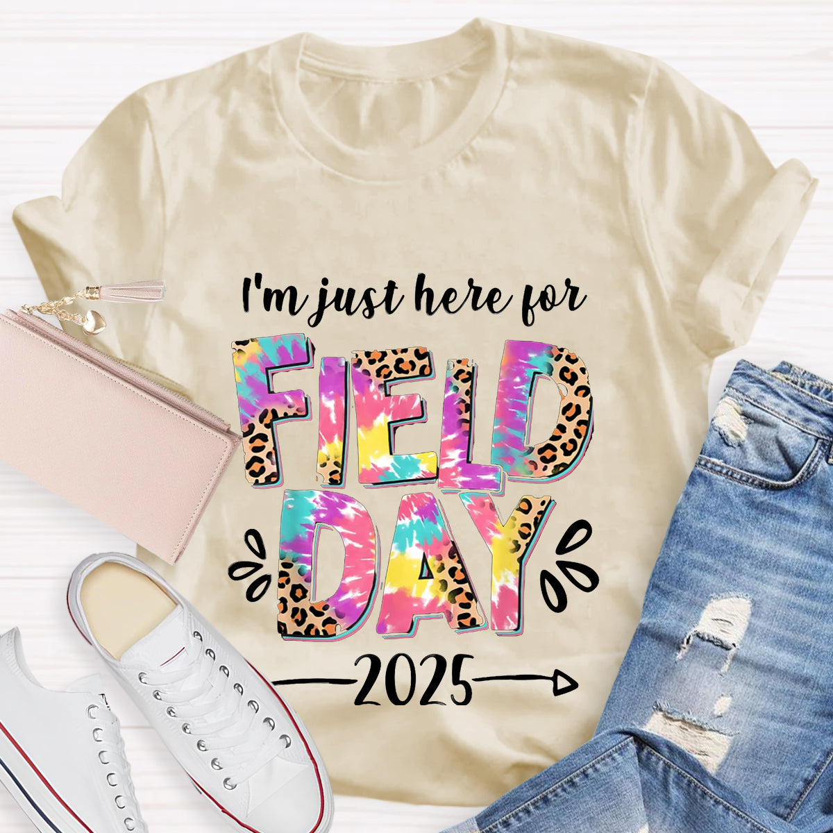 Personalize Year Field Day Teacher T-Shirt