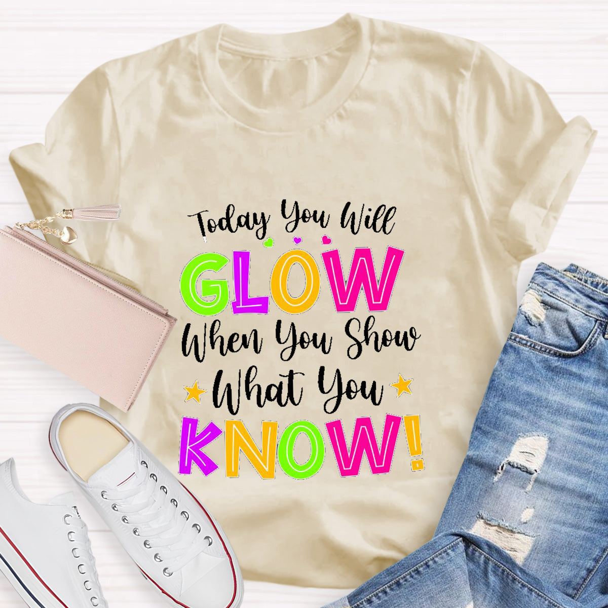 Today You Will Grow Teacher T-Shirt