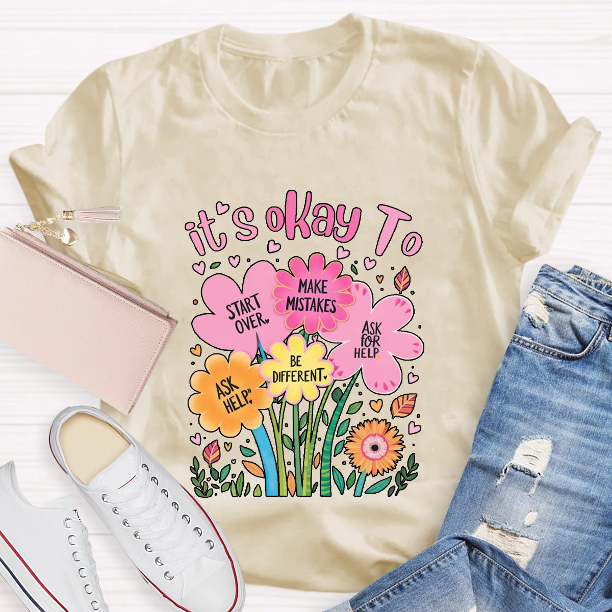It's Okay To Be Different Teacher T-Shirt