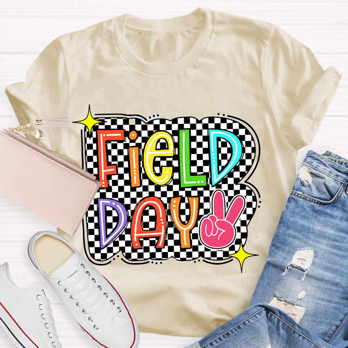 Field Day Star Teacher T-Shirt