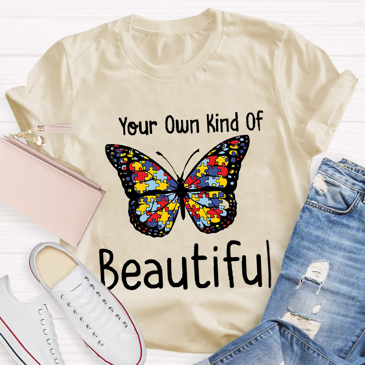 Your Own Kind Of Beautiful Teacher T-Shirt
