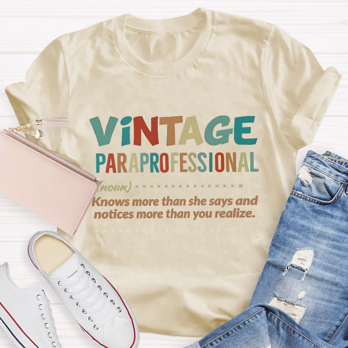 Vintage Professional Teacher T-Shirt