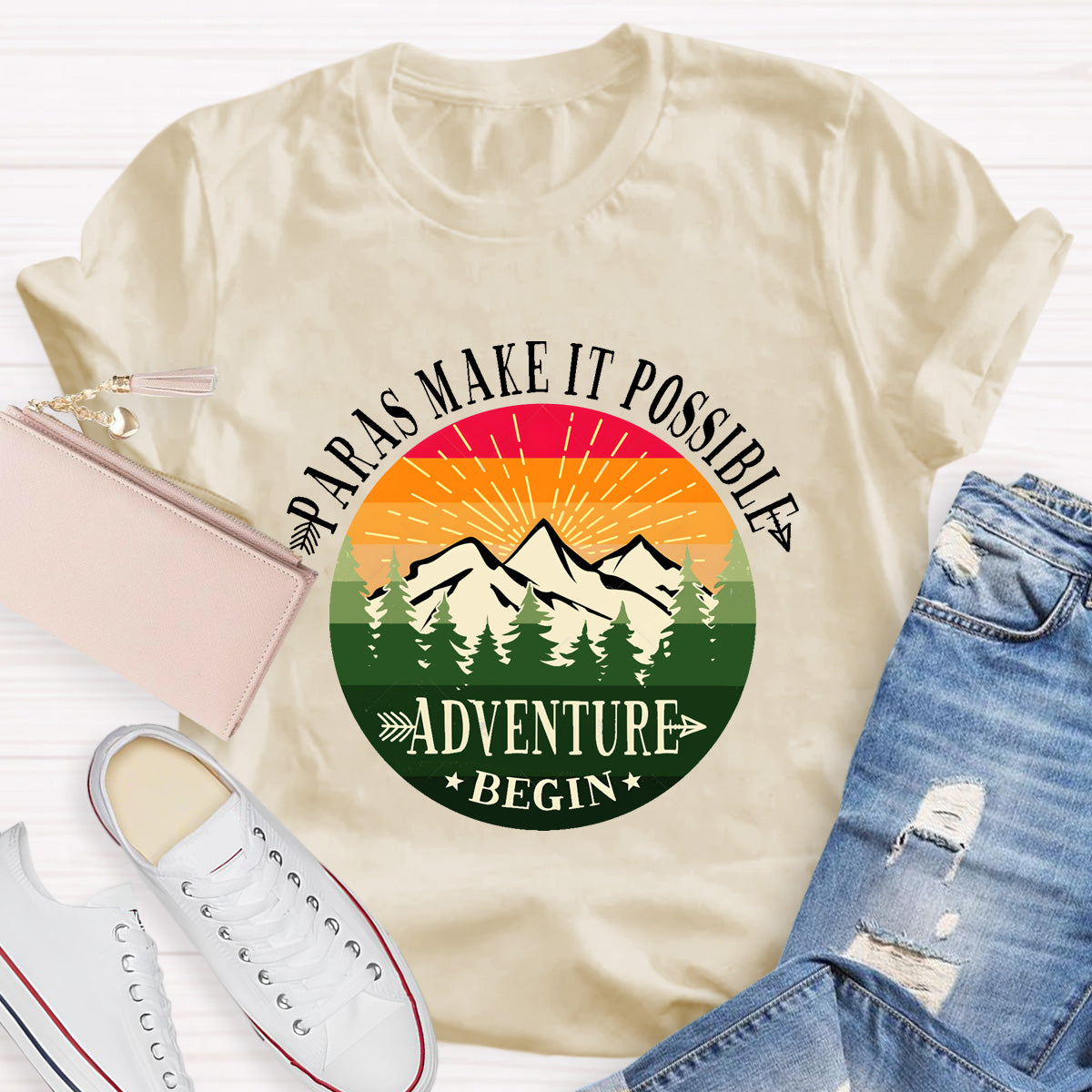 Paras Make It Possible Teacher T-Shirt