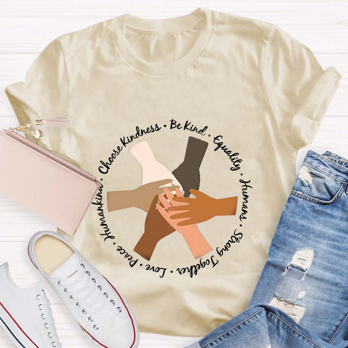 Be Kind Choose Kindness Teacher T-Shirt