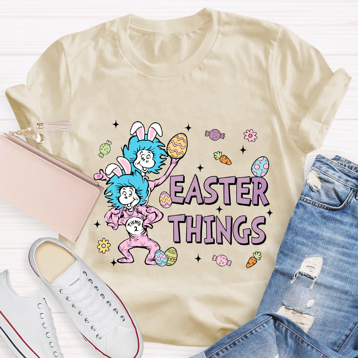 Easter Things Teacher T-Shirt