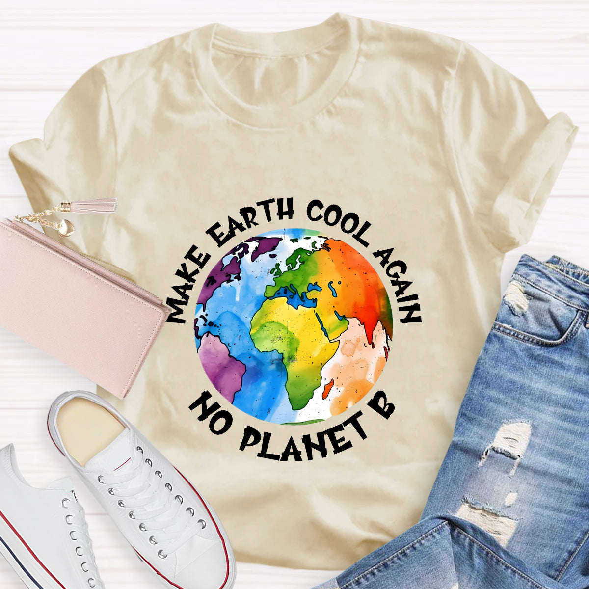 Make Earth Cool Again No Planet B T-Shirt
