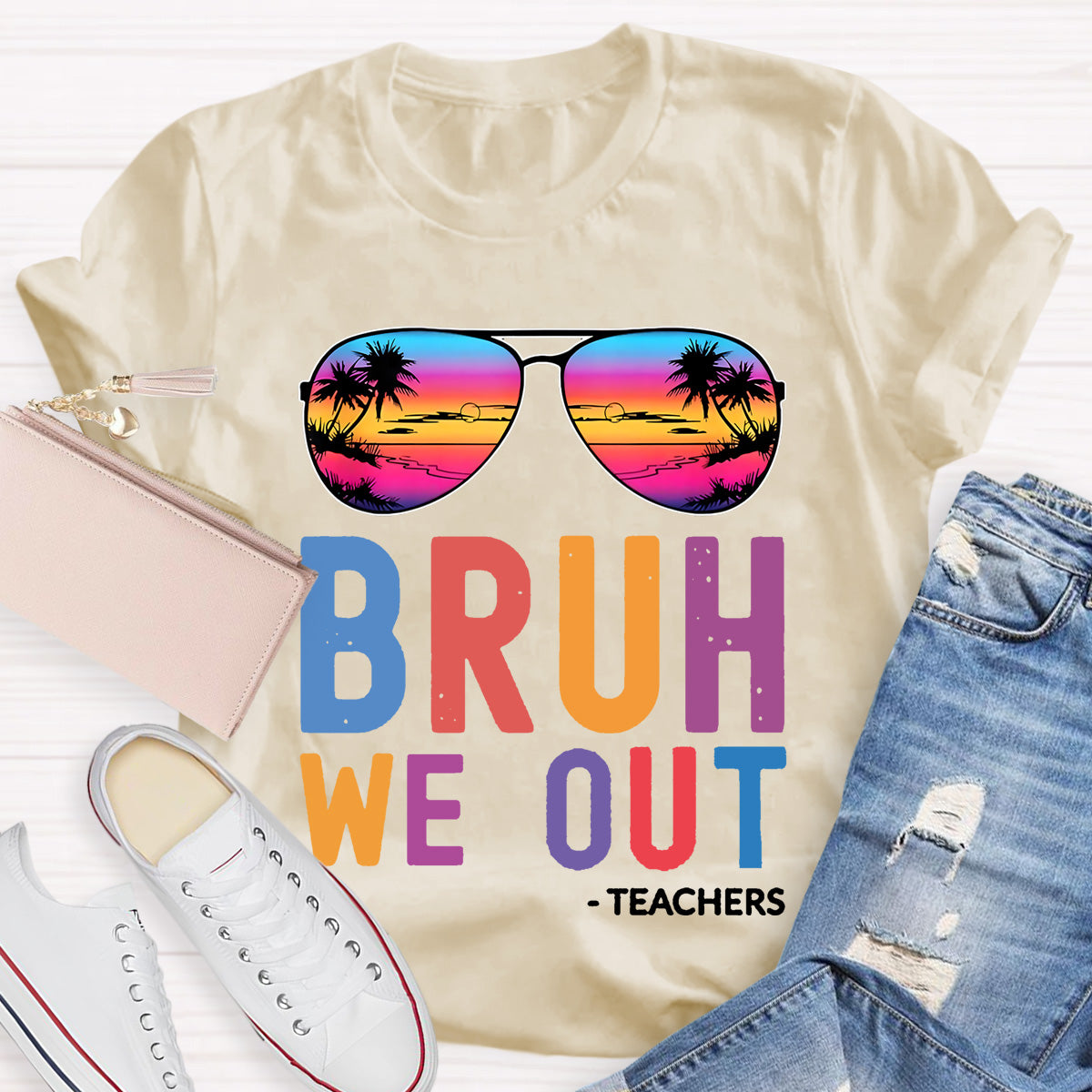 Bruh We Out Teacher Shirt