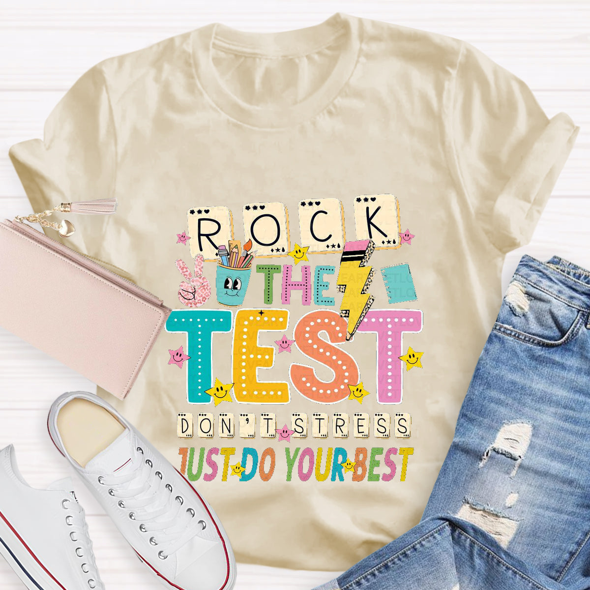 Rock The Test Just Do Your Best T-Shirt