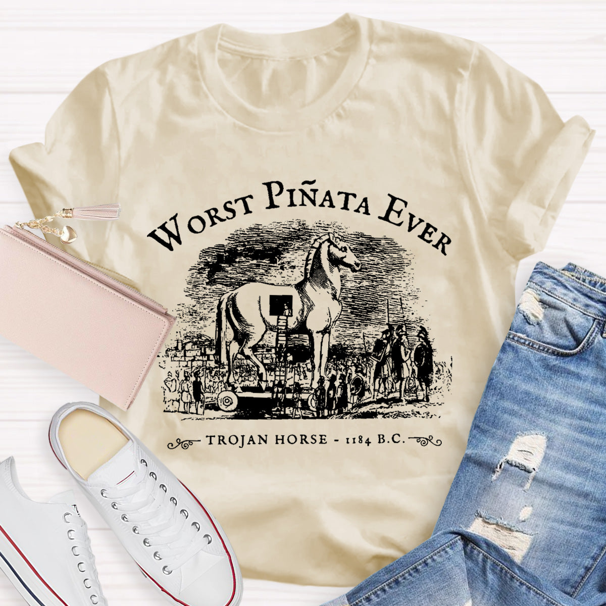 Worst Pinata Ever History Teacher T-Shirt