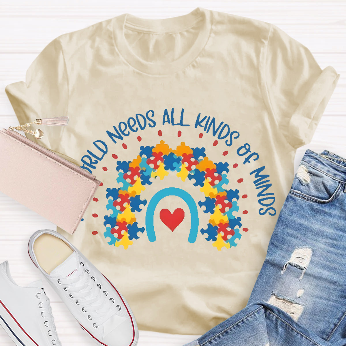 The World Needs All Kinds of Minds T-Shirt