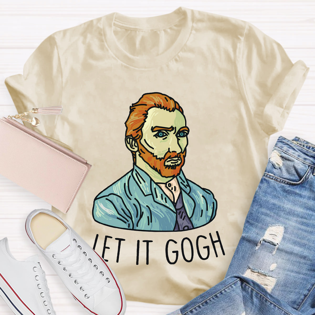 Let It Go Art Teacher T-Shirt