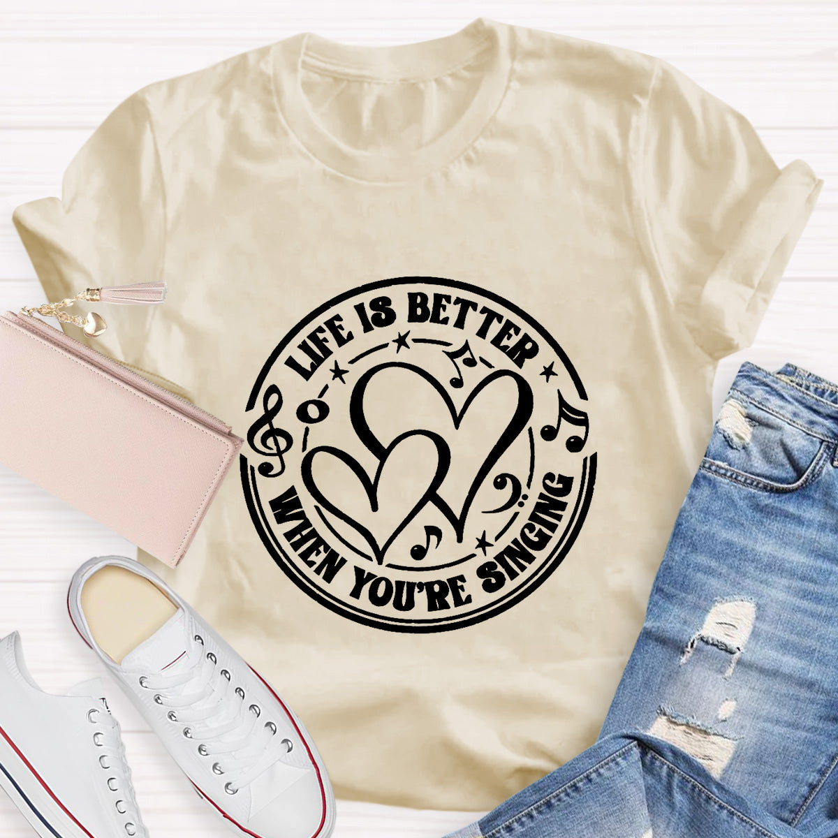Life Is Better Teacher T-Shirt