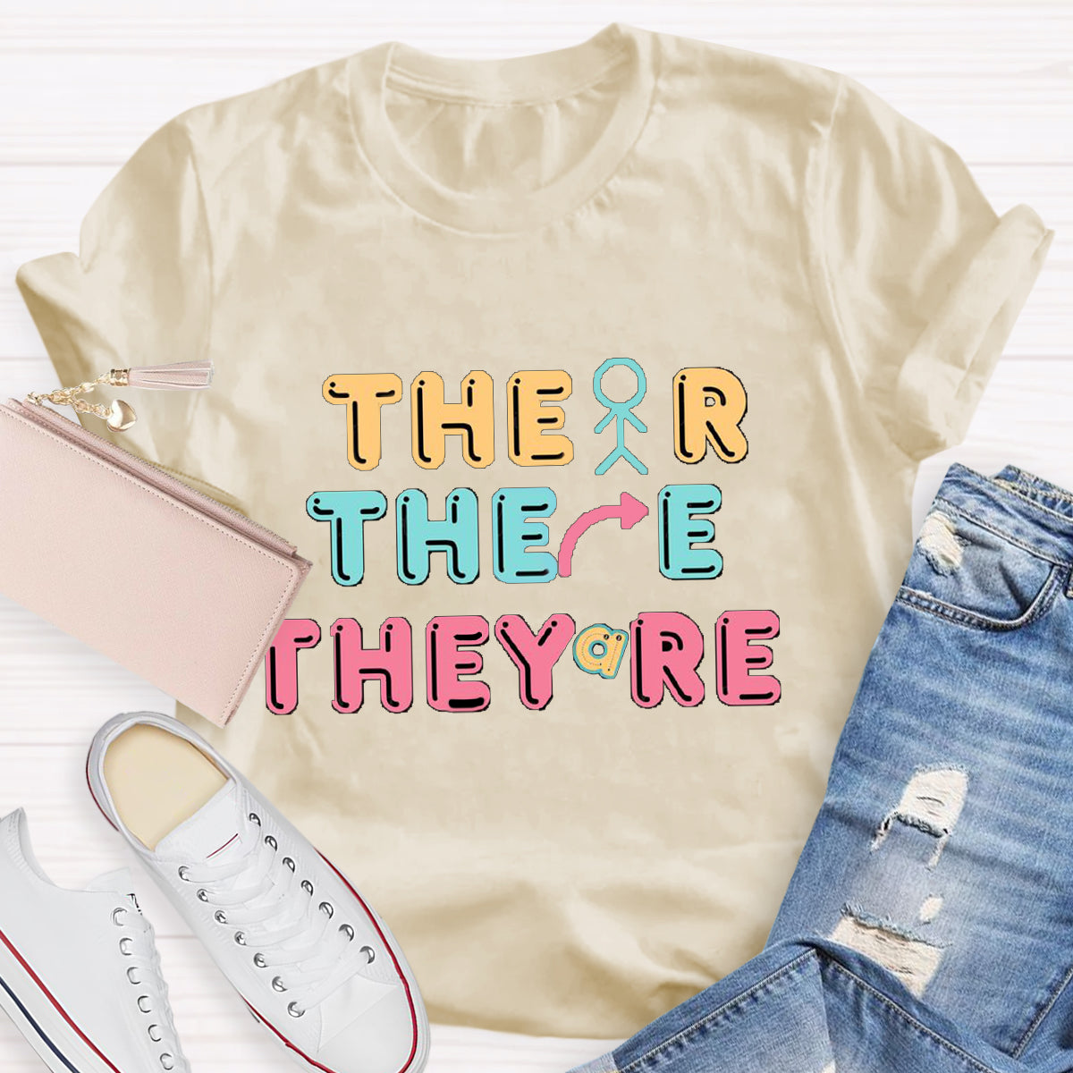 Their There They're T-Shirt