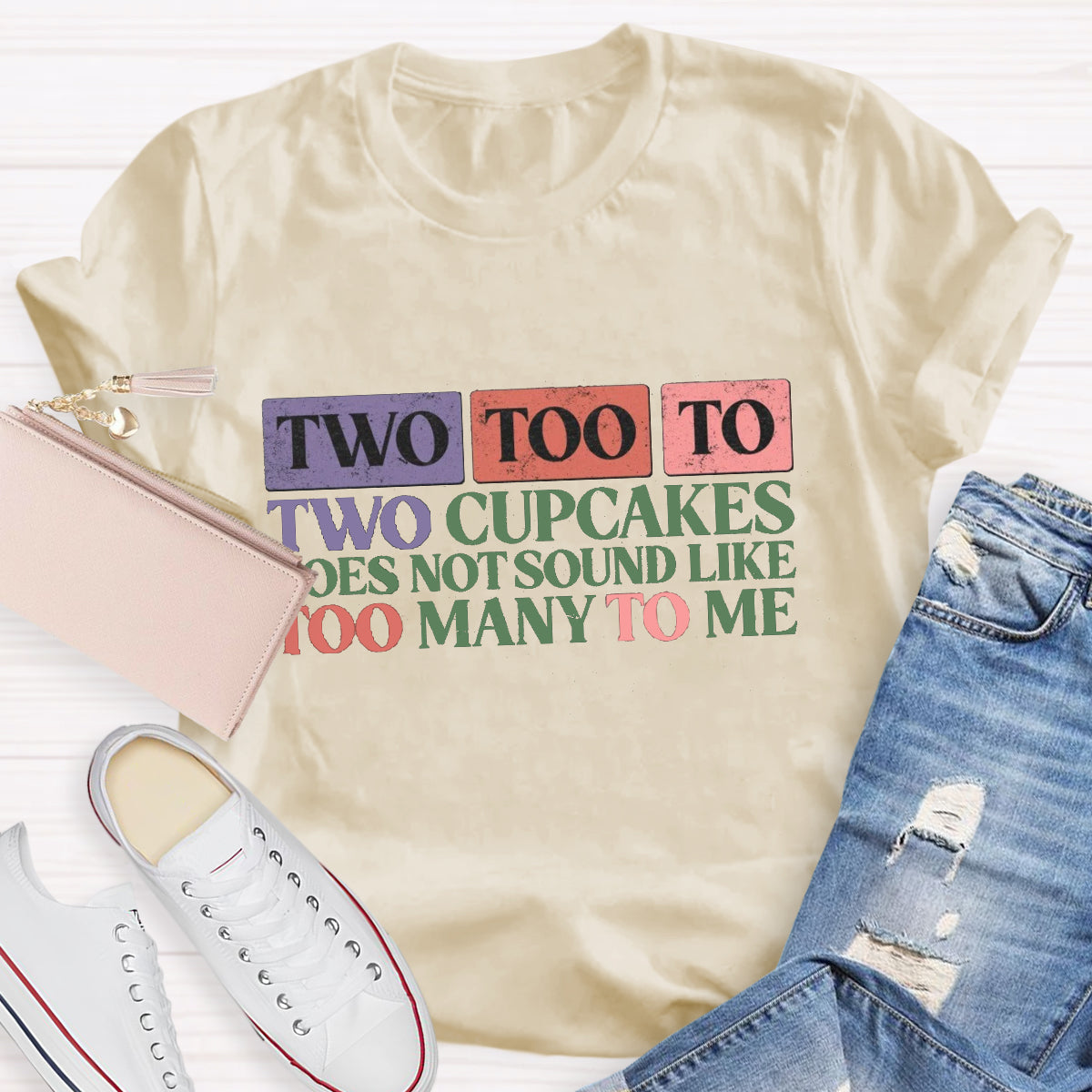 Two Too To Grammar English Teacher T-Shirt