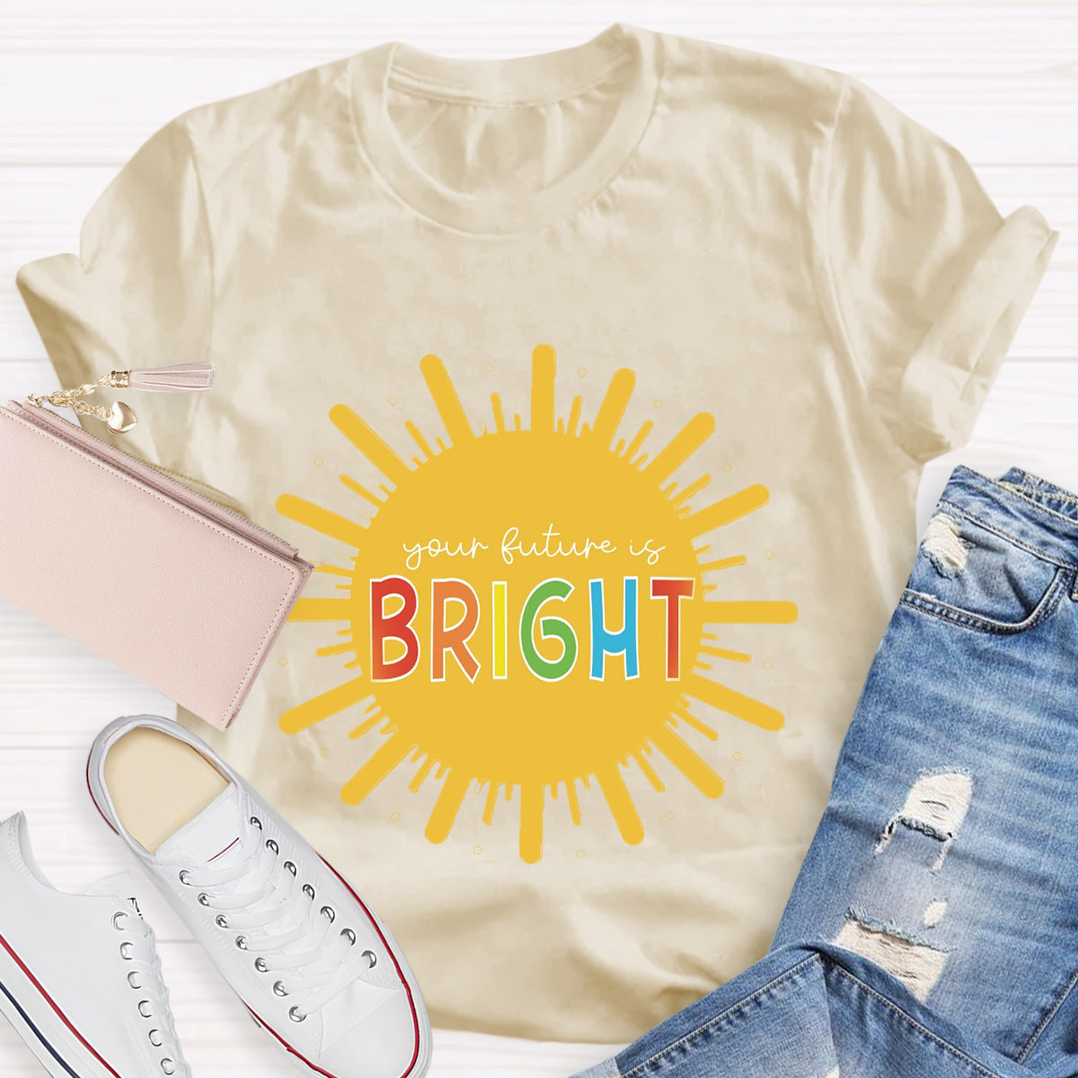 You Future Is Bright Teacher T-Shirt
