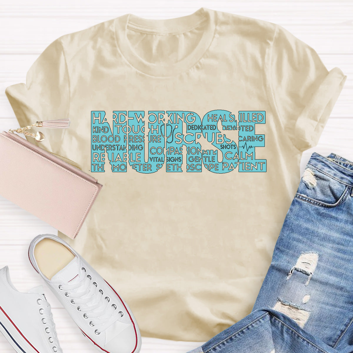 School Nurse Hard Working Patient T-Shirt