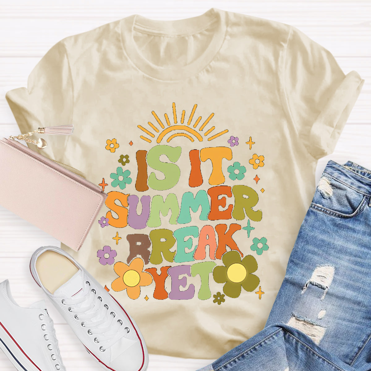 Is It Summer Break Yet Teacher T-Shirt