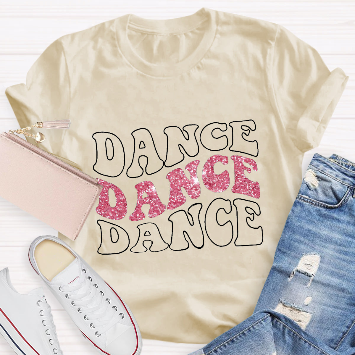 Bling Biling Dance Dance Dance Teacher T-Shirt