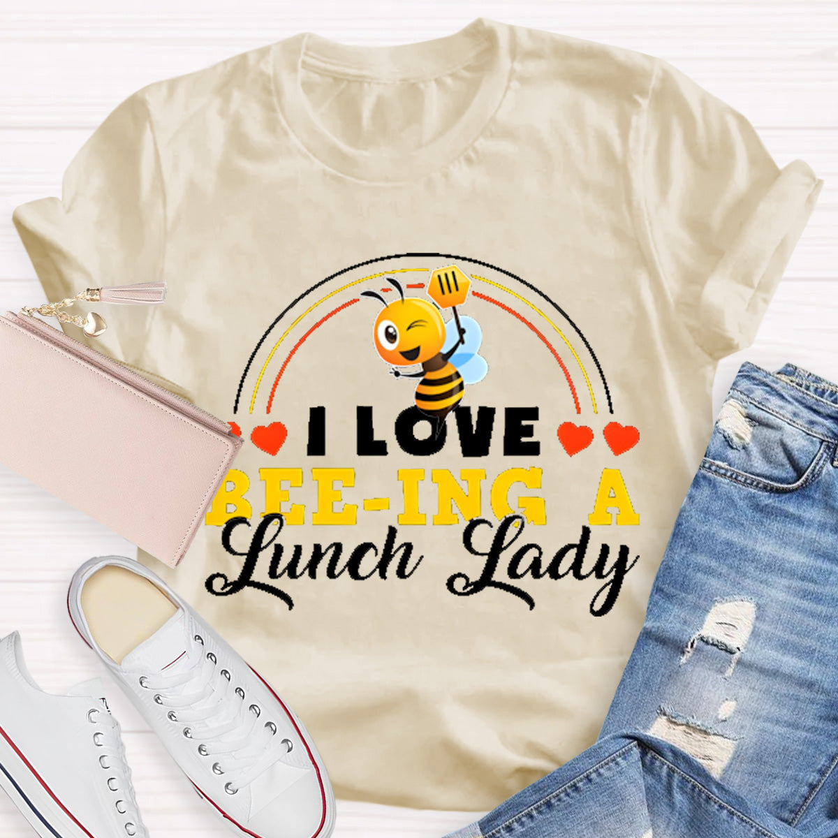I Love Being A Lunch Lady T-Shirt