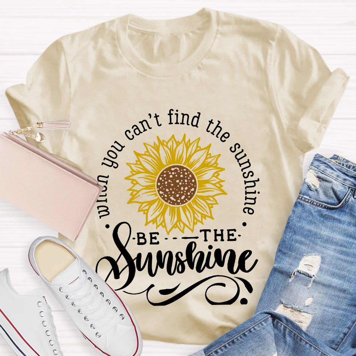 You Can’t Find The Sunshine Teacher T-Shirt