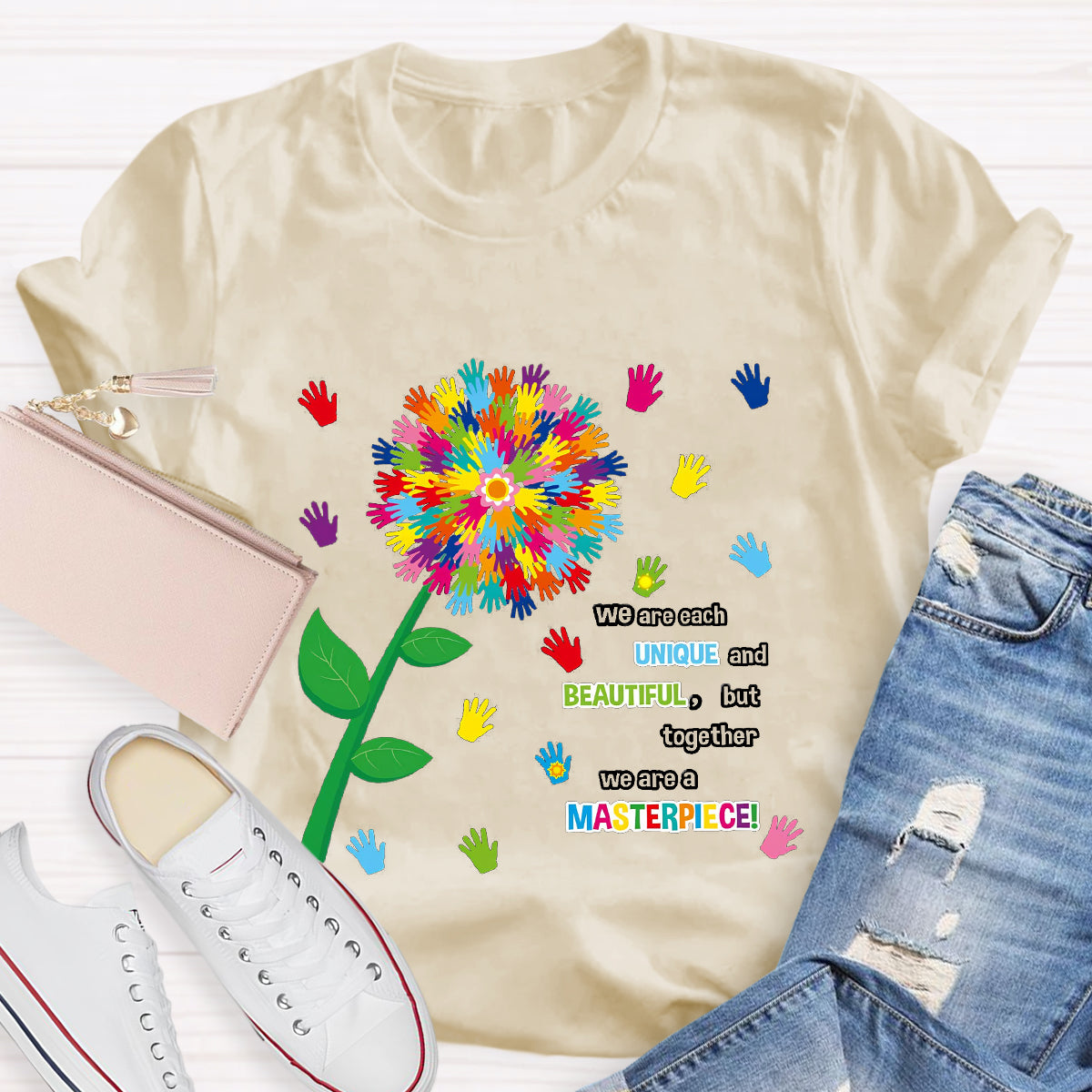 We Are Each Unique And Beautiful T-Shirt