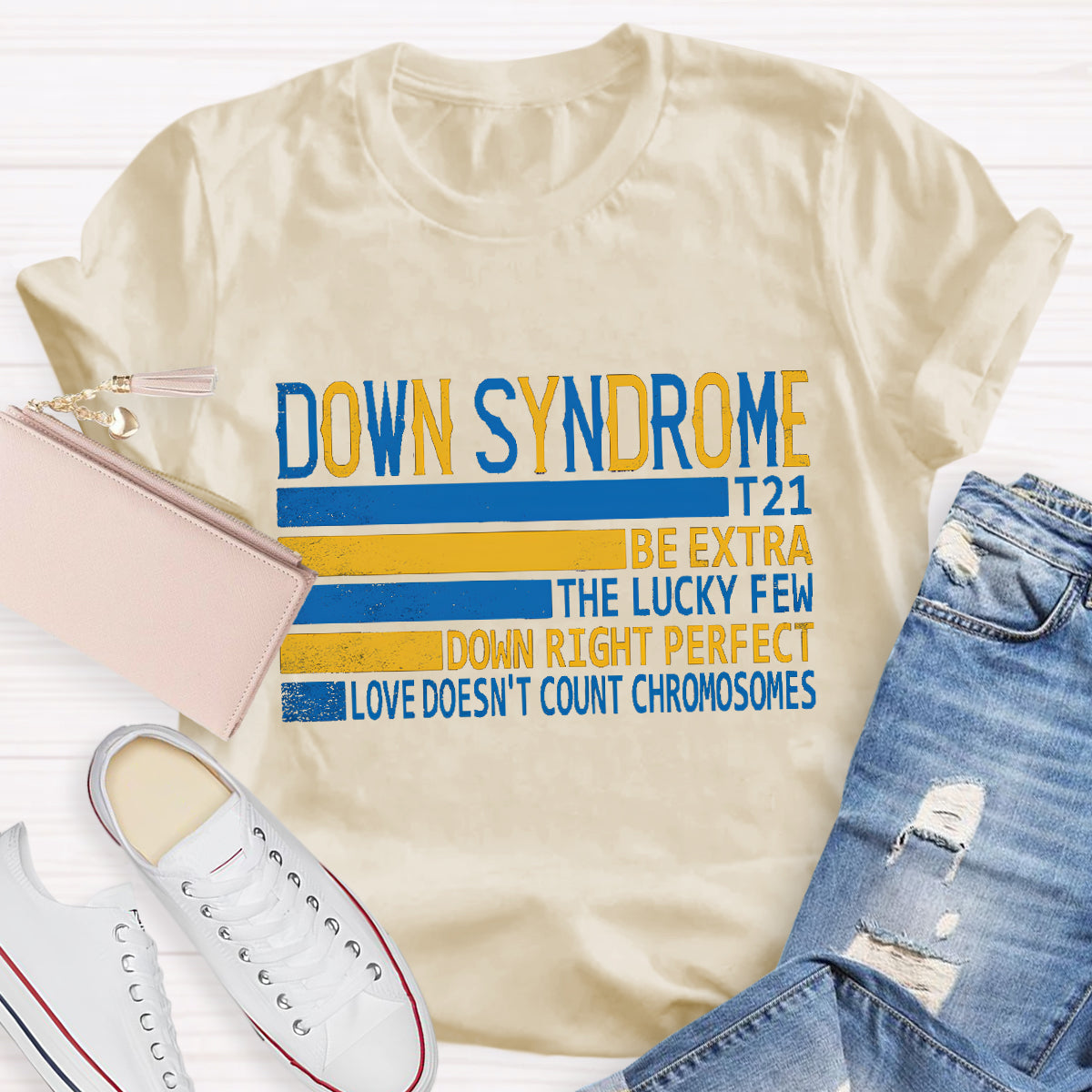 Down Syndrome Extra Chromosome T21 T-Shirt